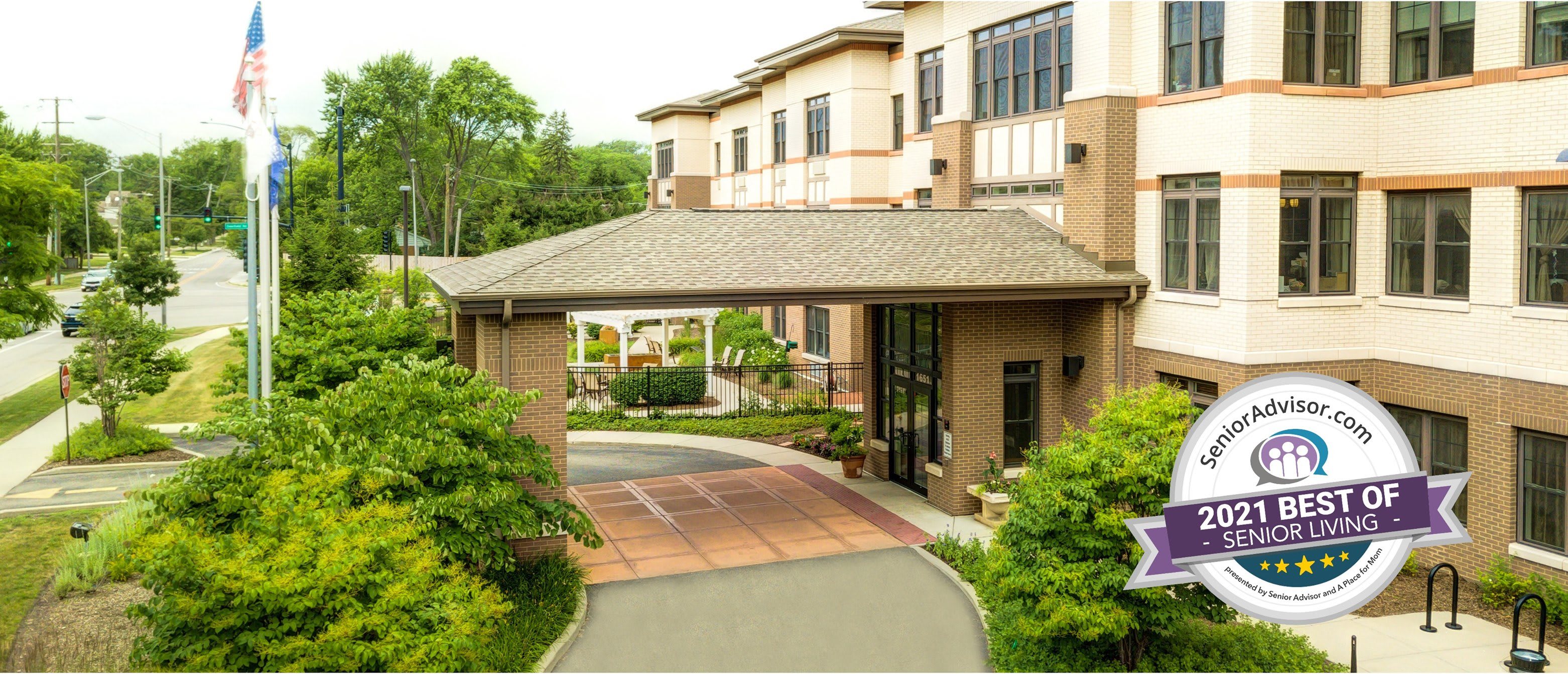 The Auberge at Highland Park community exterior