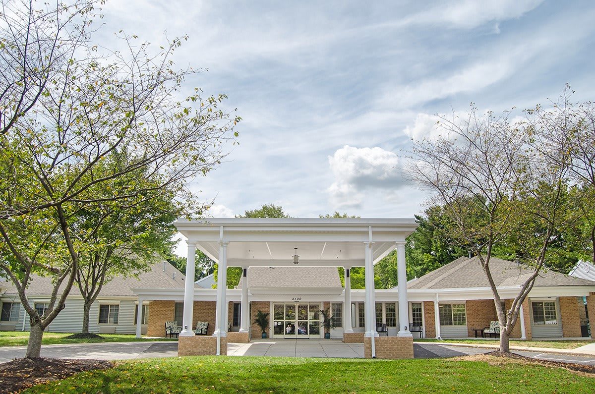 Lighthouse Senior Living at Rose Manor LLC for Ellicott City outdoor common area