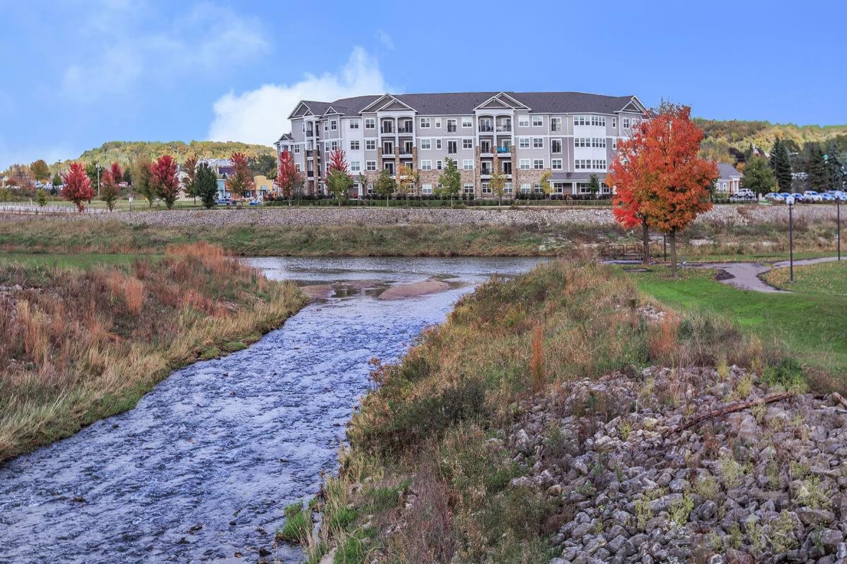 AVIVA River Bend community exterior