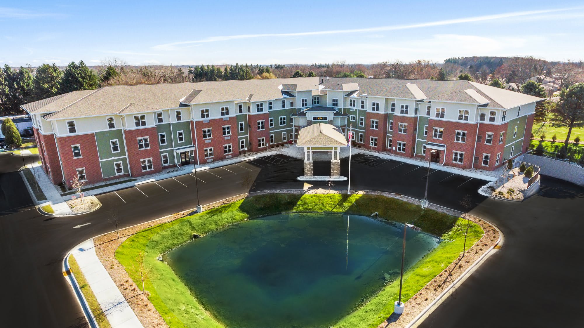 StoryPoint Mequon aerial view of community 