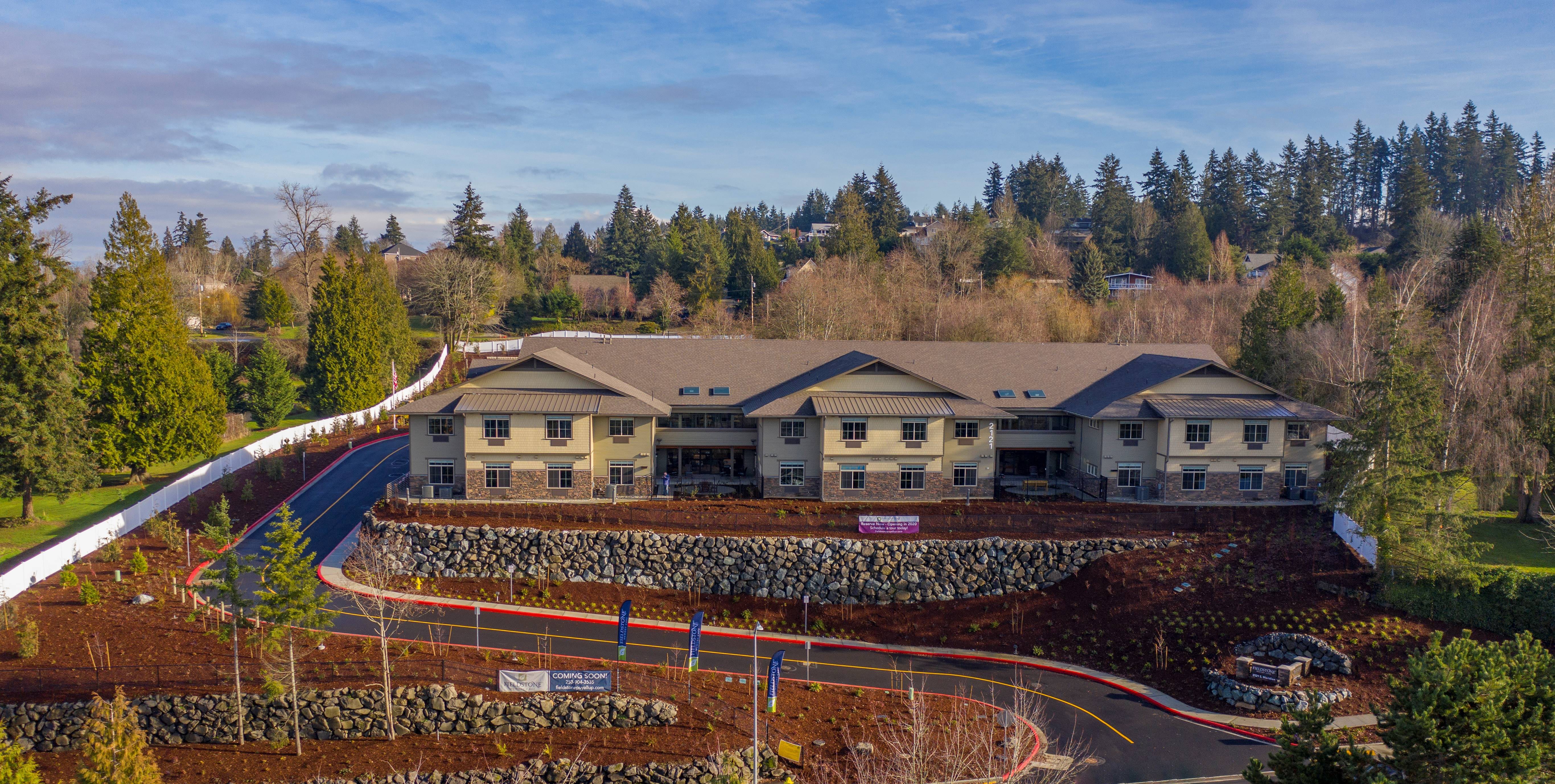 Fieldstone Memory Care Puyallup community exterior